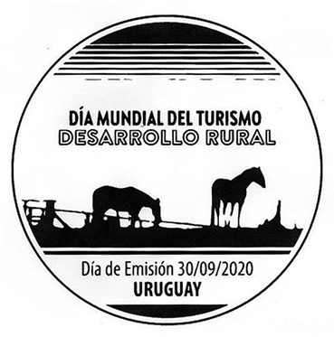 Silueta de dos caballos