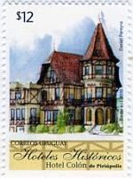 Ilustración del Hotel Colón de Piriápolis