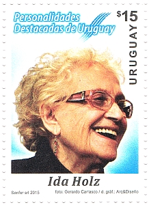 Serie Personalidades Destacadas de Uruguay - Ida Holz