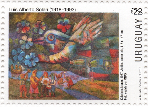 Colorín colorado, obra de Luis Alberto Solari.