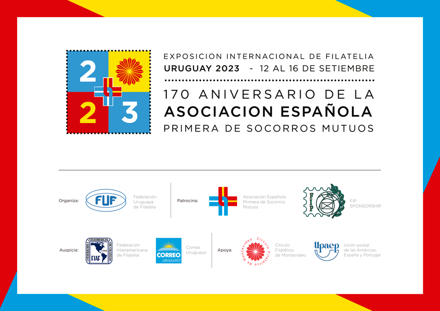 Afiche de la Exposición con logos de las organizaciones participantes