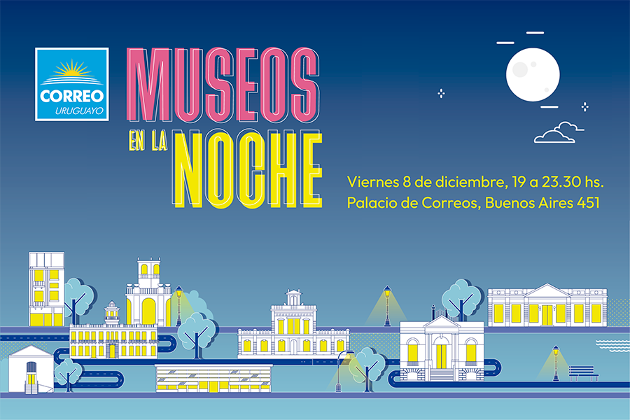 Afiche de Museos en la Noche 2023