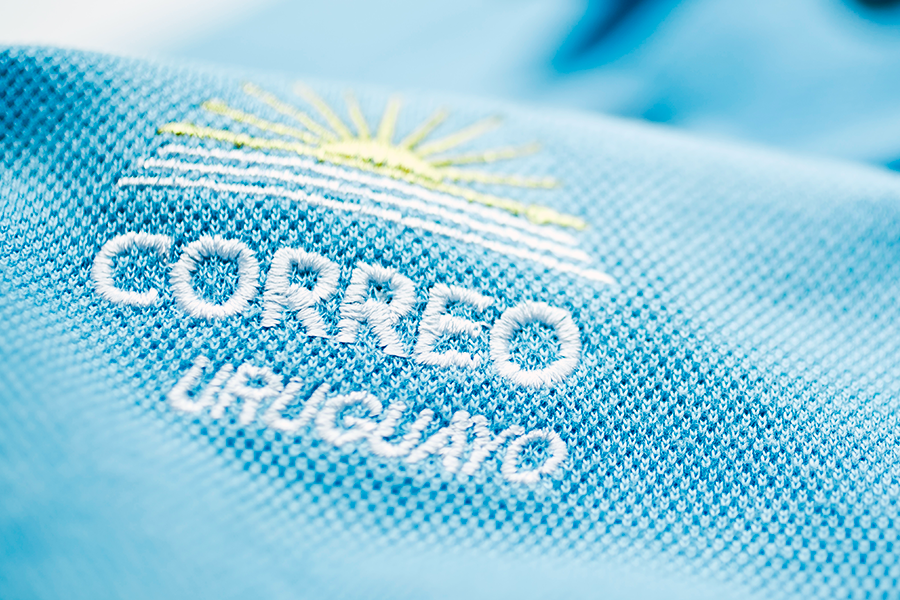 Uniforme de Correo Uruguayo