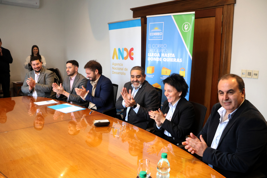 La Agencia Nacional de Desarrollo (ANDE) y la Administración Nacional de Correos (ANC) suscribieron un convenio marco de cooperación, con el objetivo de articular acciones conjuntas en favor del sector productivo nacional.