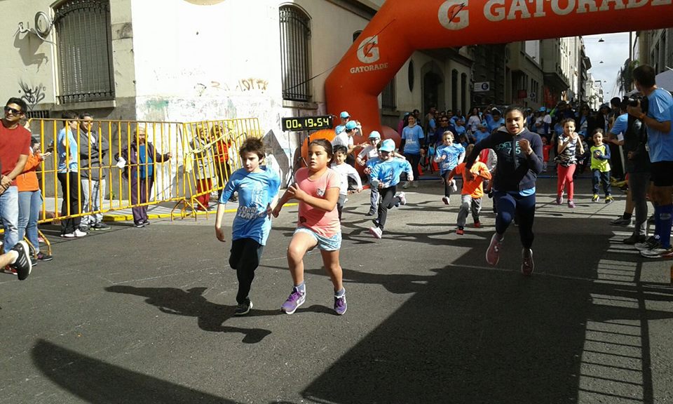 La carrera para niños