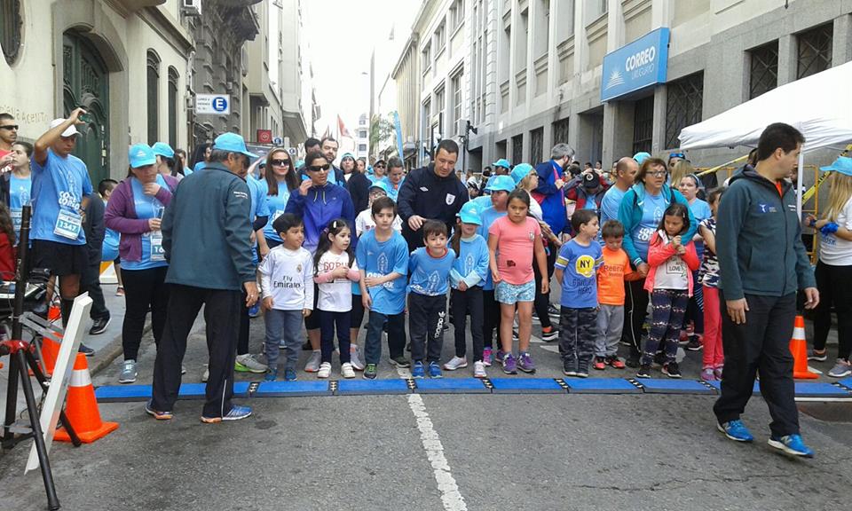 La carrera para niños