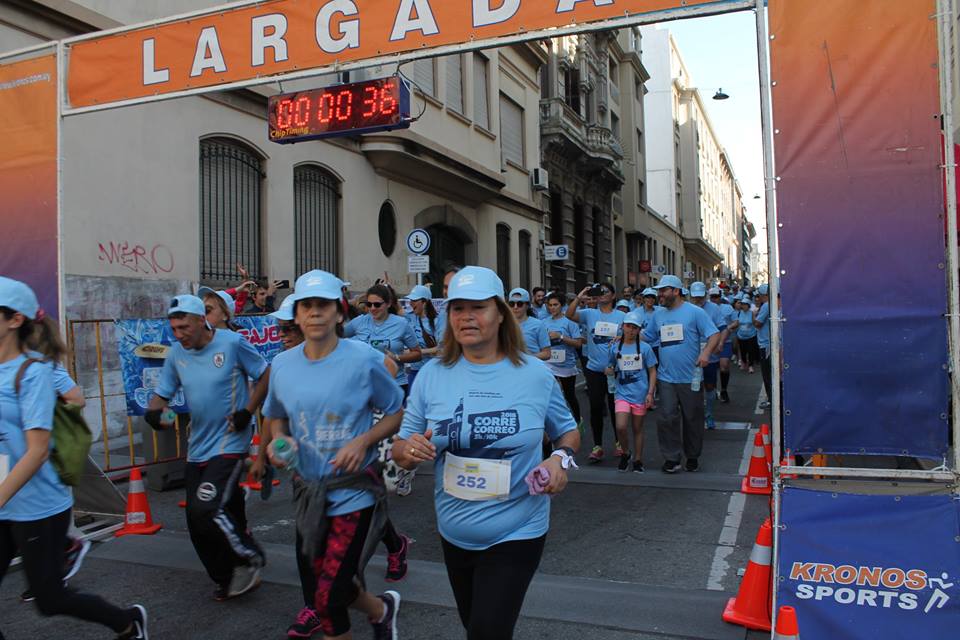 Partida de los corredores.