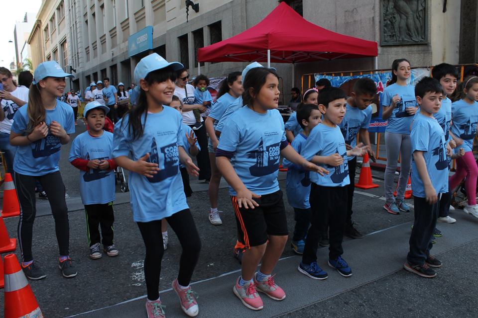 Carrera infantil.