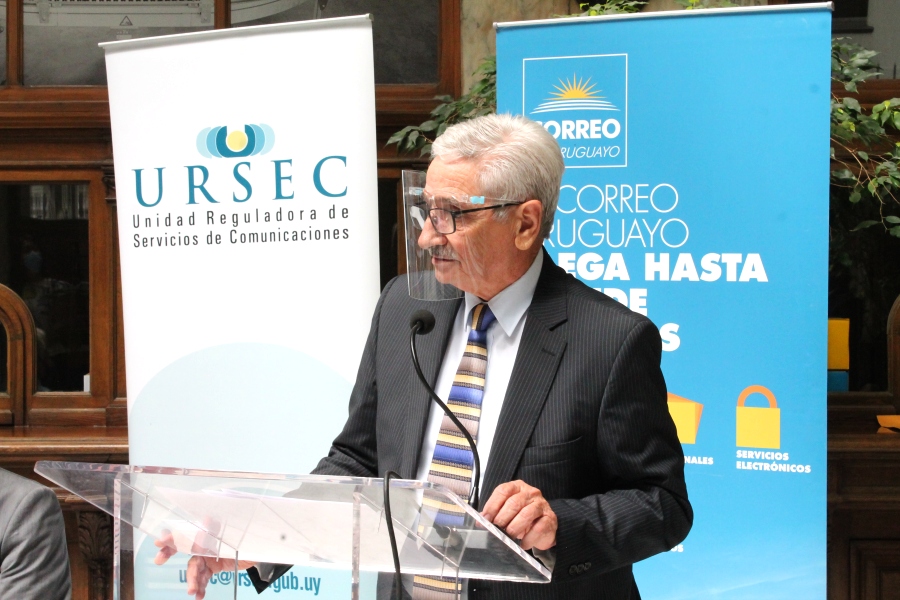 Vicepresidente de Correo Uruguayo, Julio César Silveira